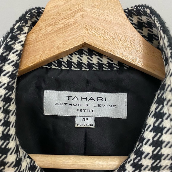 Tahari Houndstooth Blazer - Picture 9 of 16